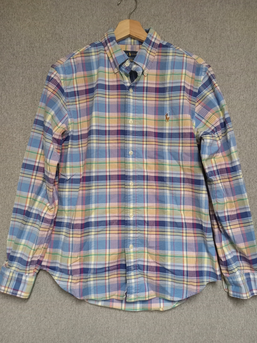 Polo by Ralph Lauren Blue Multi Plaid Button-Down Shirt